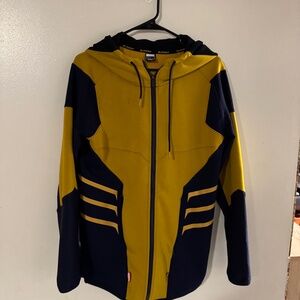 SuperX Wolverines workout zip up sweater